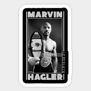 RIP Marvin Hagler Sticker